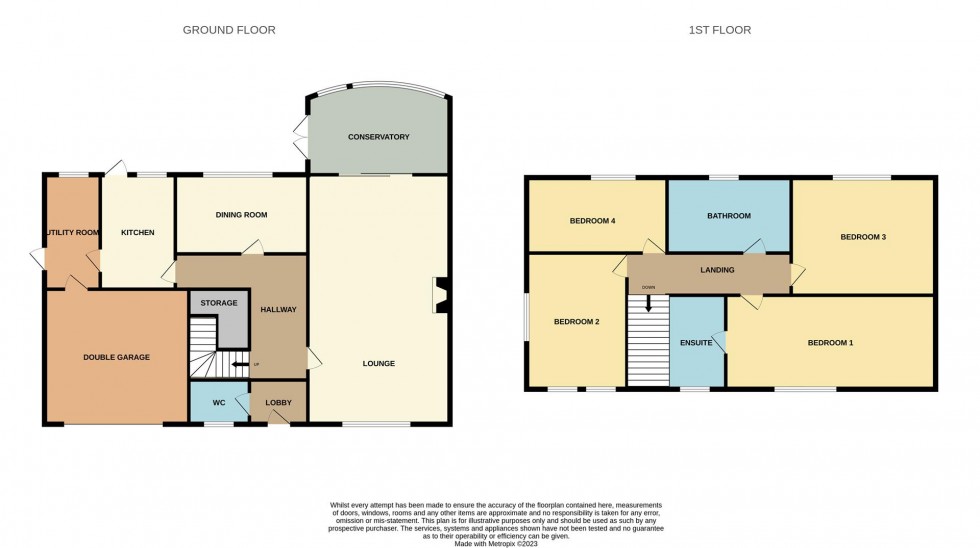 Floorplan for Moor Grange, Prudhoe, Prudhoe, Northumberland