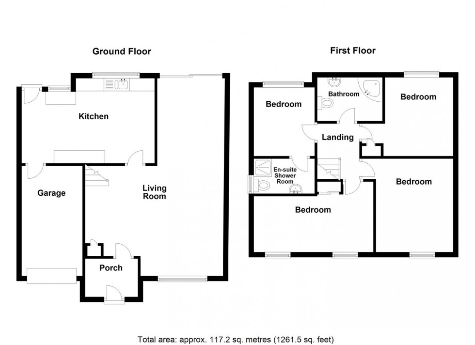 Floorplan for Castle Road, Prudhoe