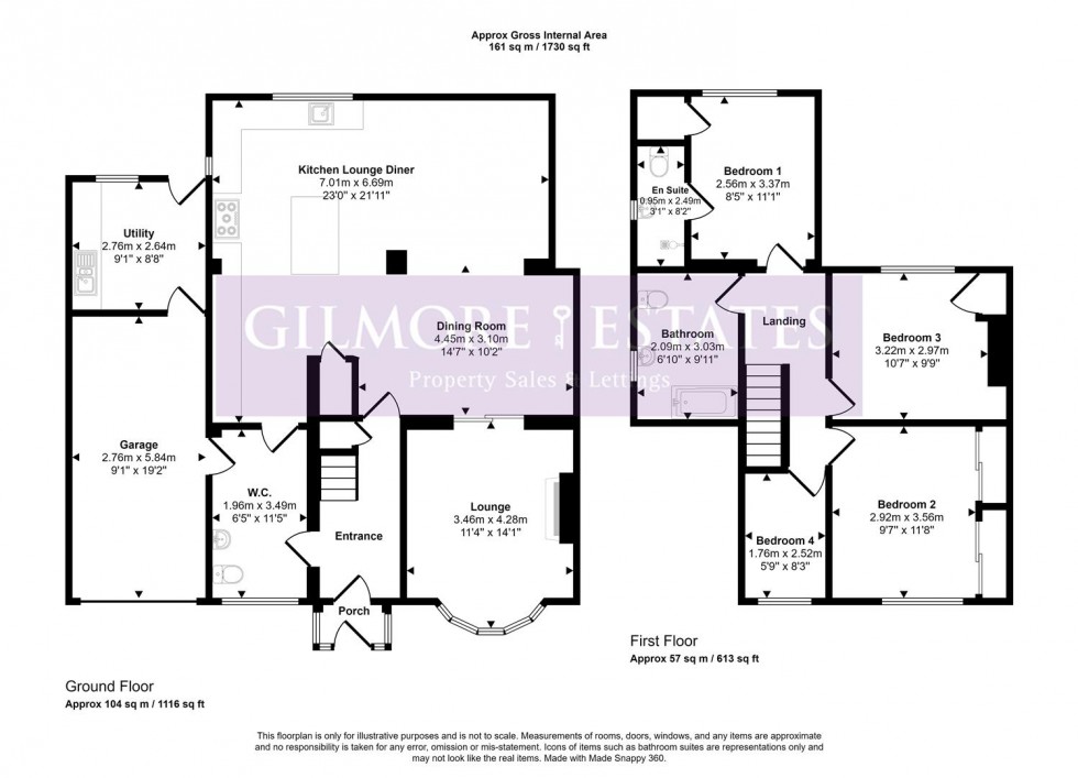 Floorplan for New Ridley, Stocksfield